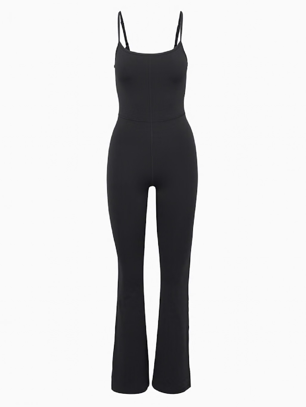 Aritzia Wilfred Free Divinity Kick Flare Jumpsuit Black 2XS